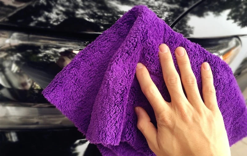 Chiffon Microfibre Detailing Auto - BLEU/VIOLET/GRIS/ROUGE/VERT