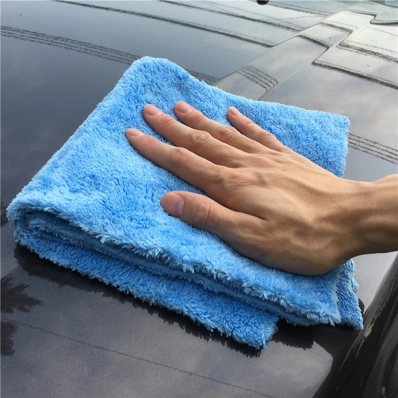 Chiffon Microfibre Detailing Auto - BLEU/VIOLET/GRIS/ROUGE/VERT