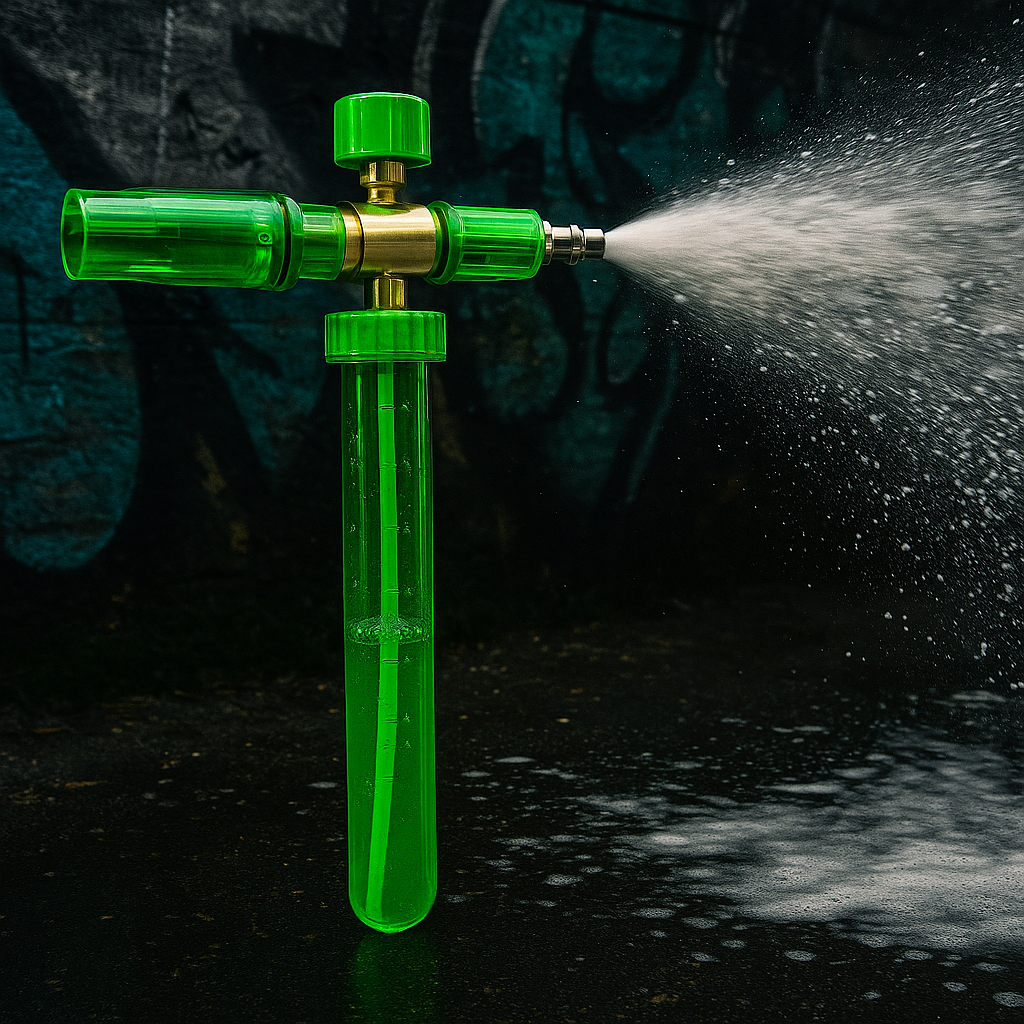 Mini Canon à Mousse de Détailing – Pulvérisateur Haute Pression pour Lavage Auto – Vert