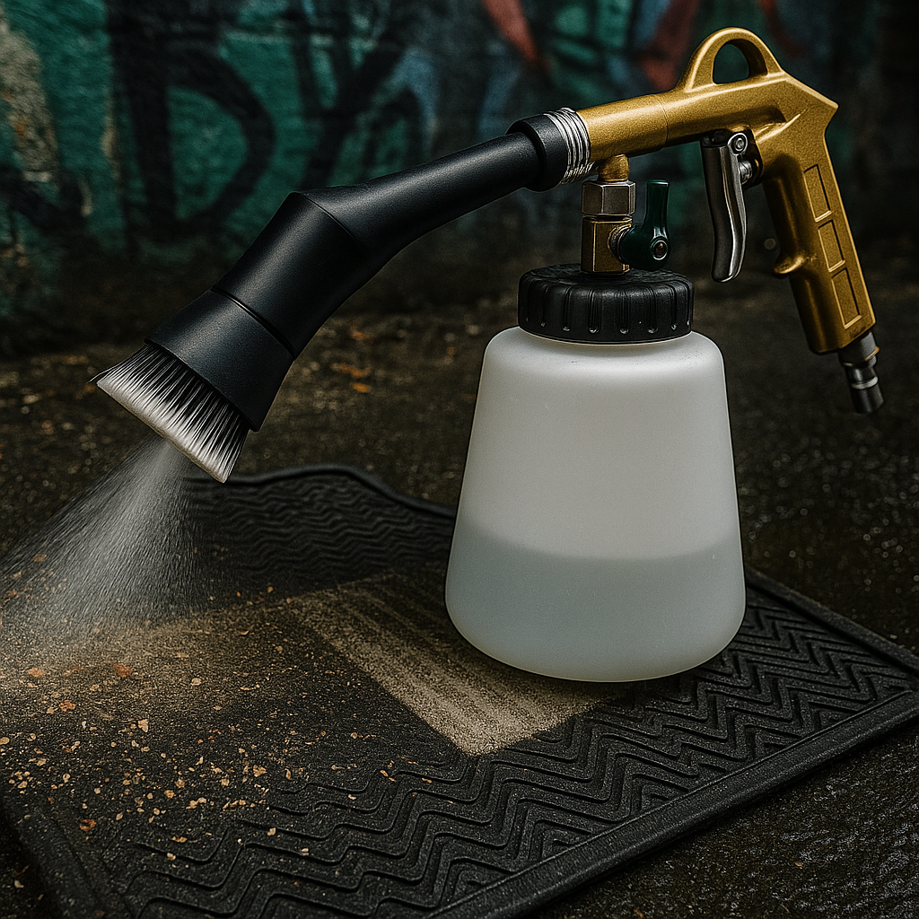 Nettoyeur Haute Pression Tornador avec Réservoir | Pistolet de Nettoyage à Air Comprimé pour Detailing Auto