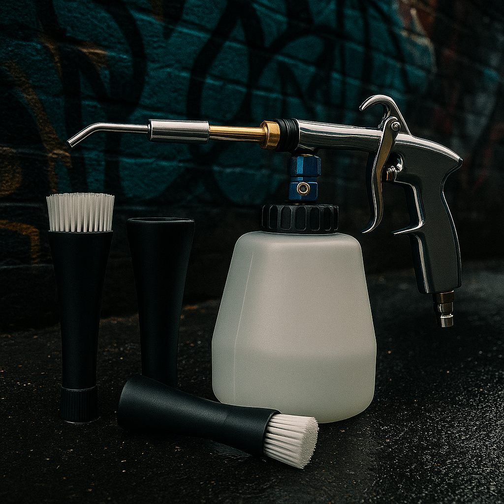 Tornador – Pistolet de Nettoyage Intérieur à Air Comprimé | Outil de Detailing Auto