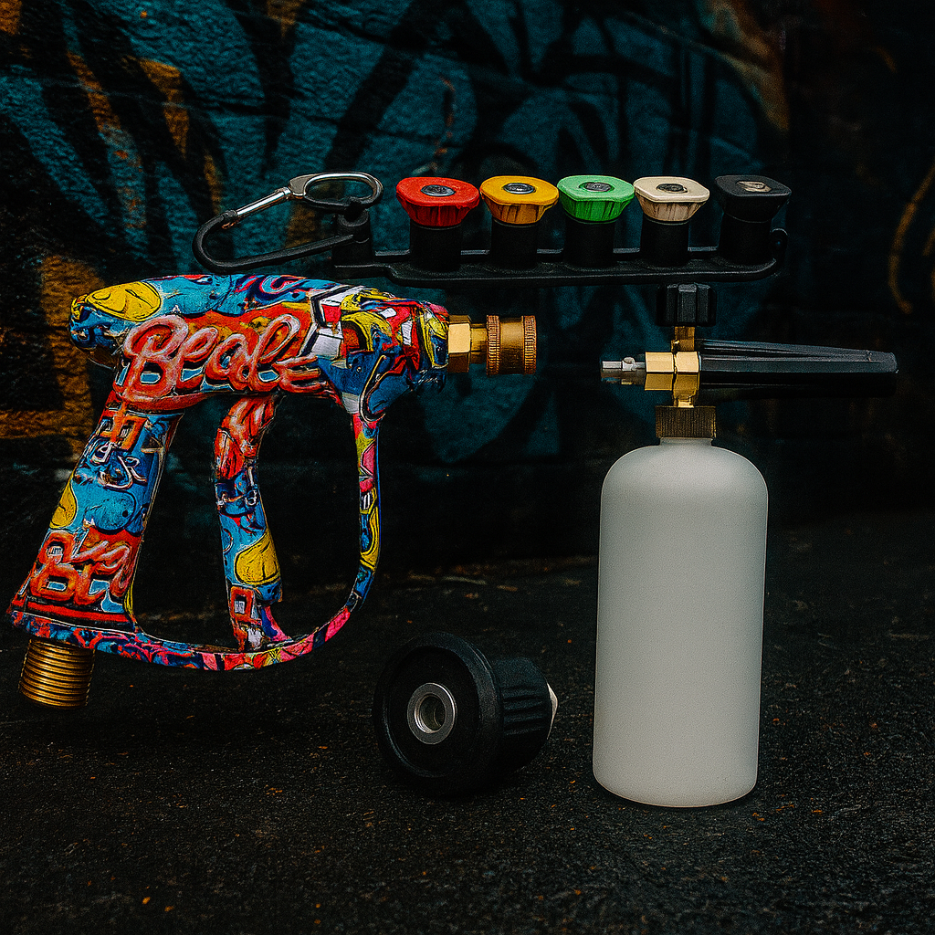 Nettoyeur Haute Pression avec Canon à Mousse – Lavage Auto et Surfaces Extérieures