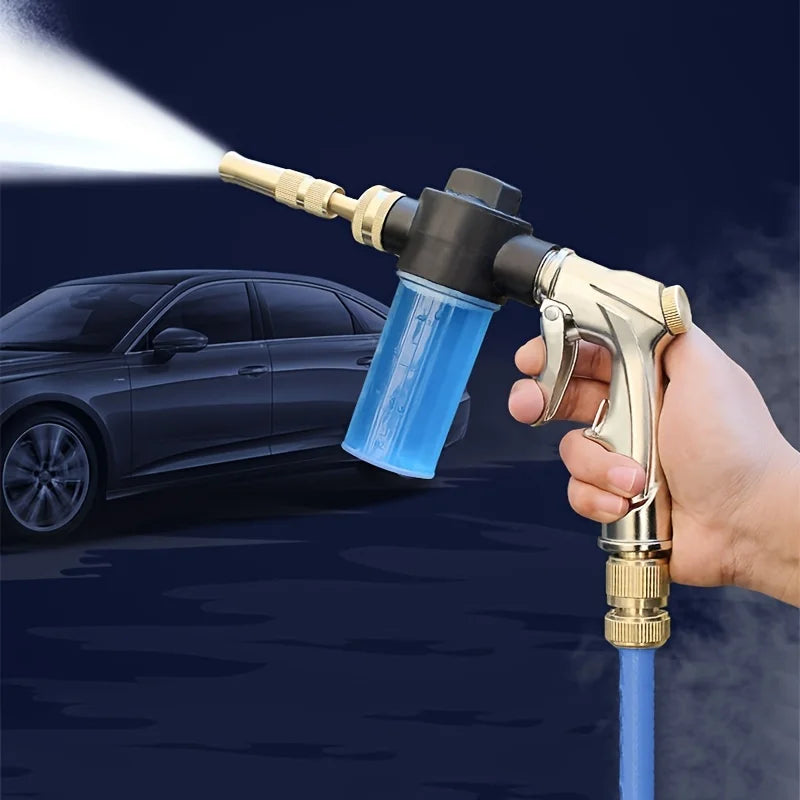Pistolet Haute Pression avec Réservoir Mousse – Detailing Auto Pro