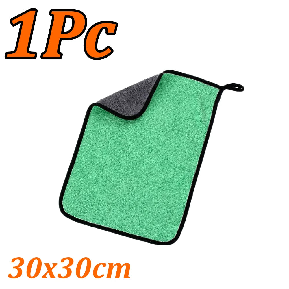 Chiffon Microfibre - GRIS/VERT - Différentes tailles