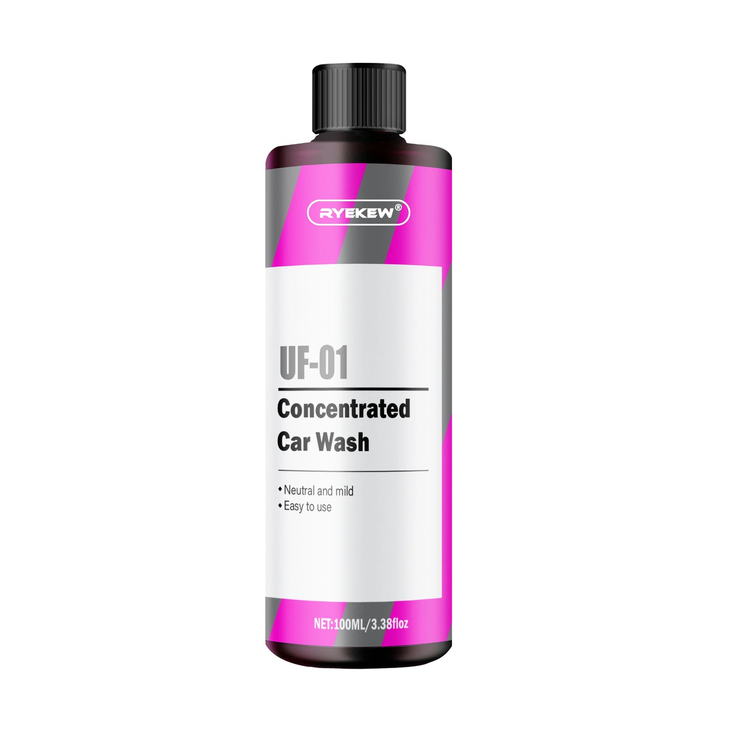 Shampoing Moussant Rose & Cire 2 en 1 – Lavage Auto Haute Brillance | Compatible Foam Cannon & Seau | Detailing Auto Professionnel