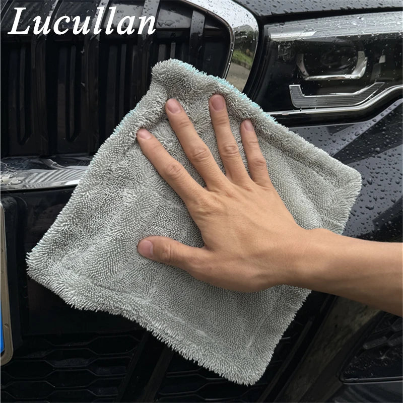 Chiffon Microfibre Detailing Auto - VIOLET/ROUGE/GRIS/BLEU - 25X25CM