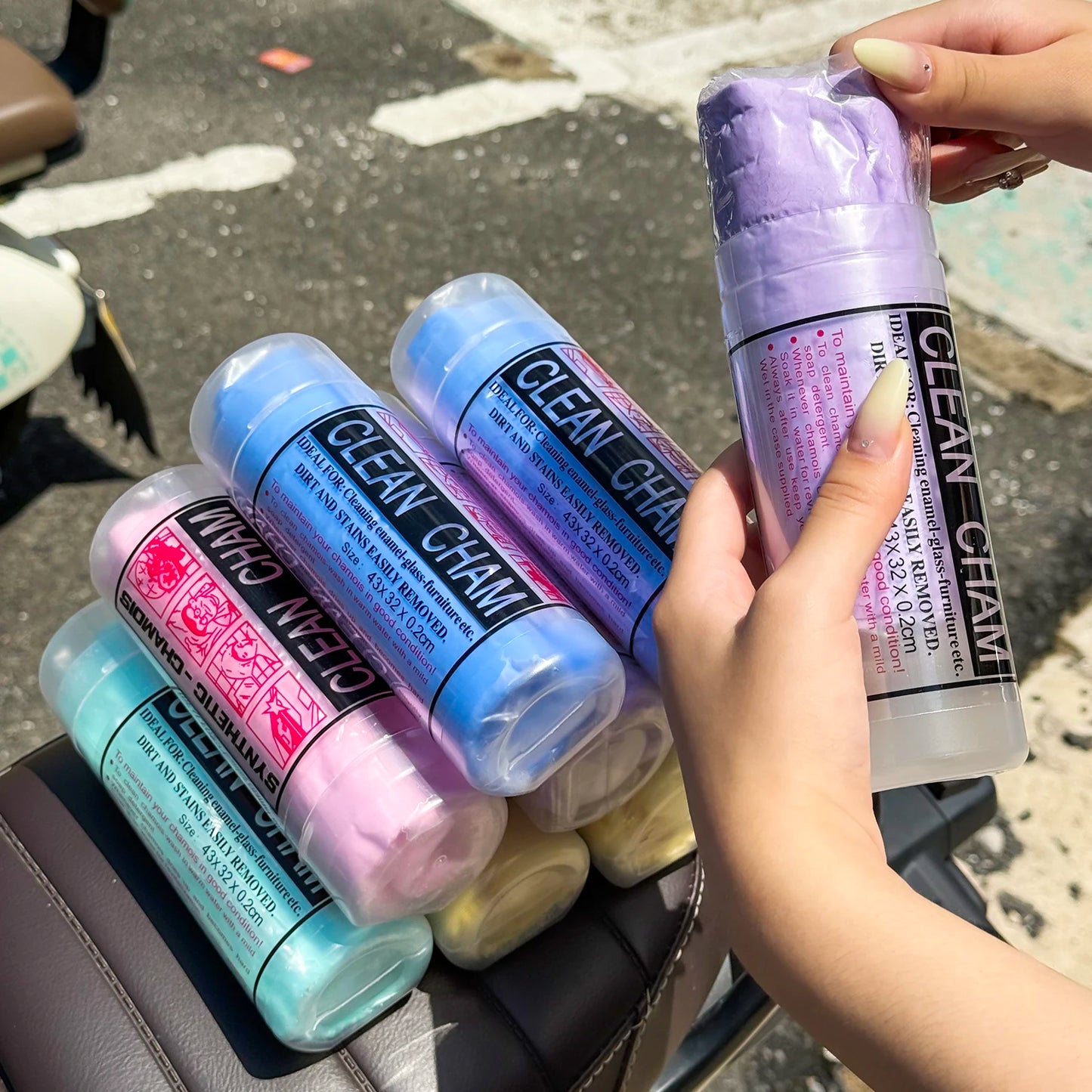 Microfibre - Peau de Chamois - Différentes couleurs