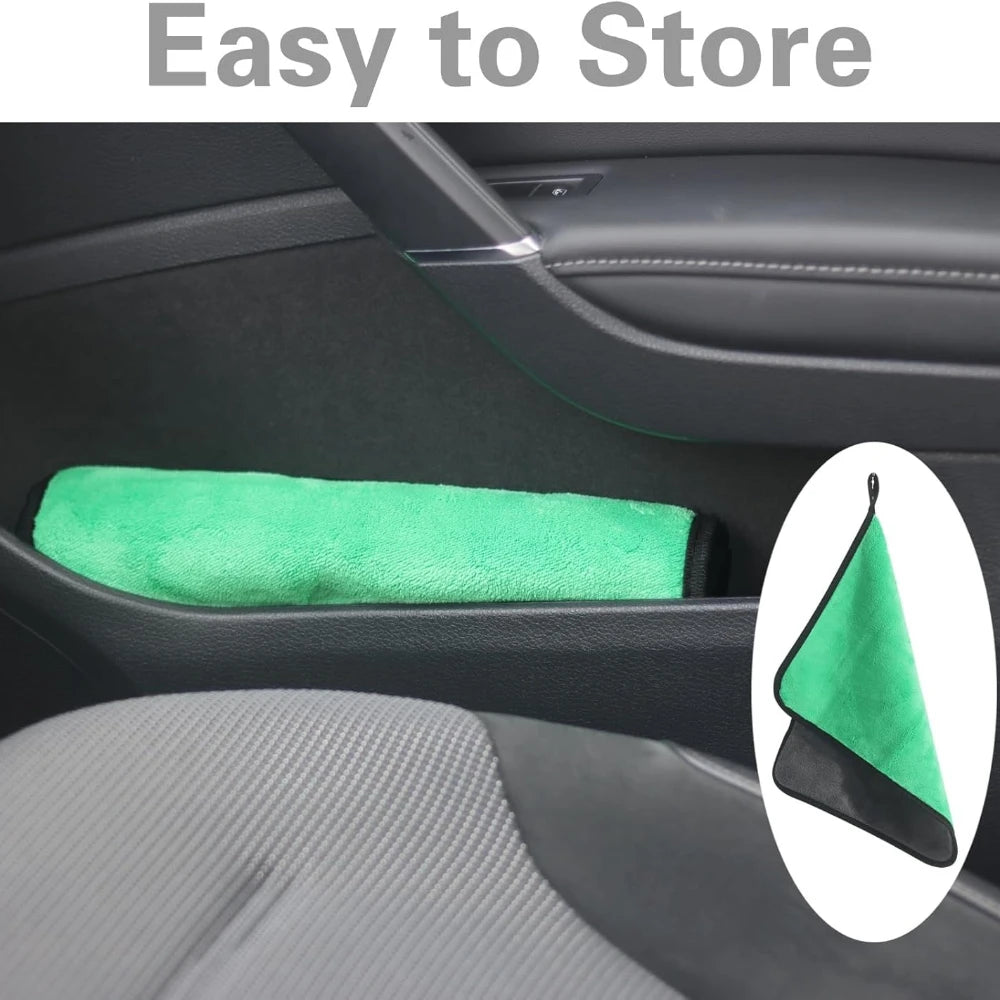 Chiffon Microfibre - GRIS/VERT - Différentes tailles