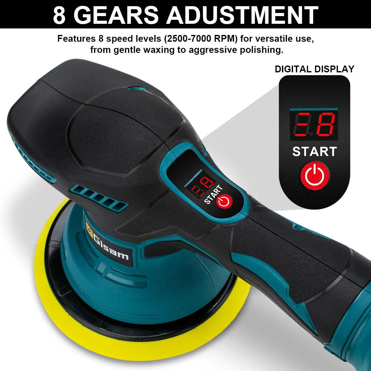 Polisseuse Voiture TURQUOISE