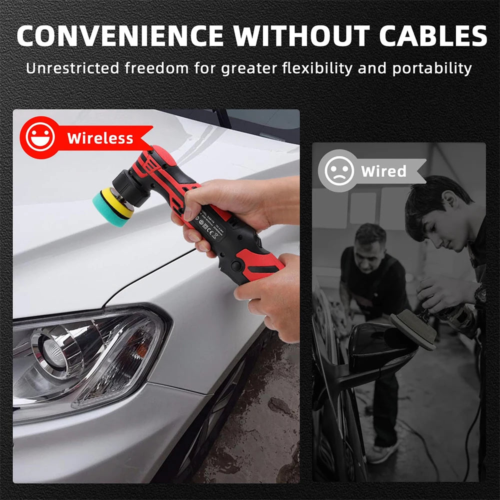 Polisseuse Voiture ROUGE