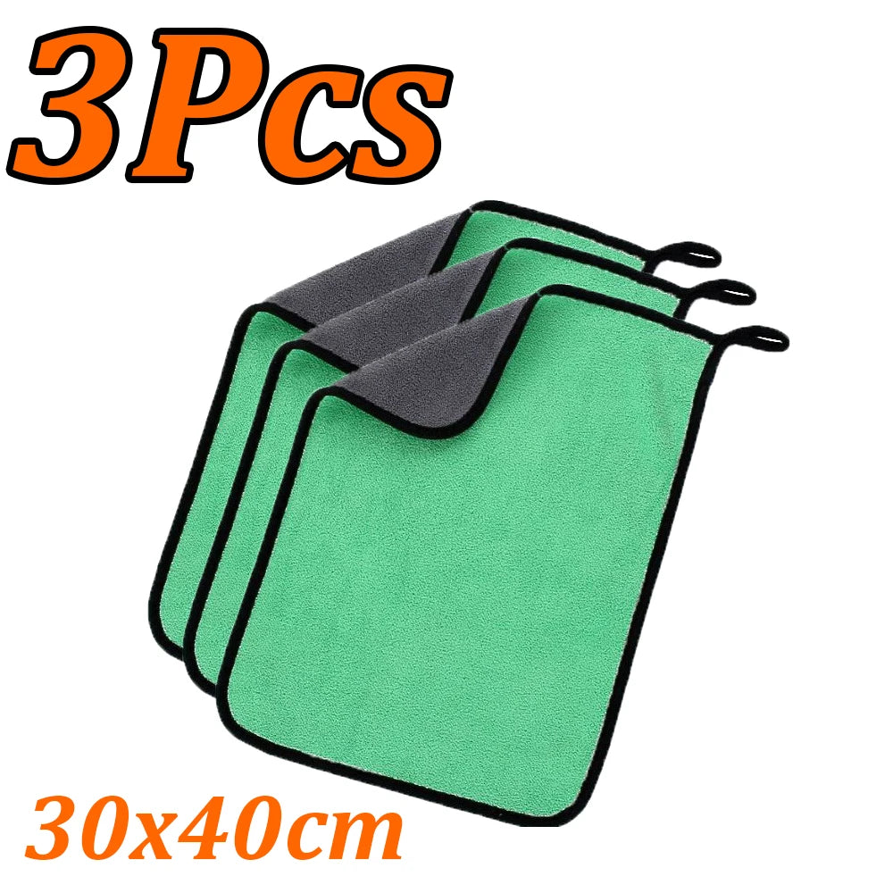 Chiffon Microfibre - GRIS/VERT - Différentes tailles