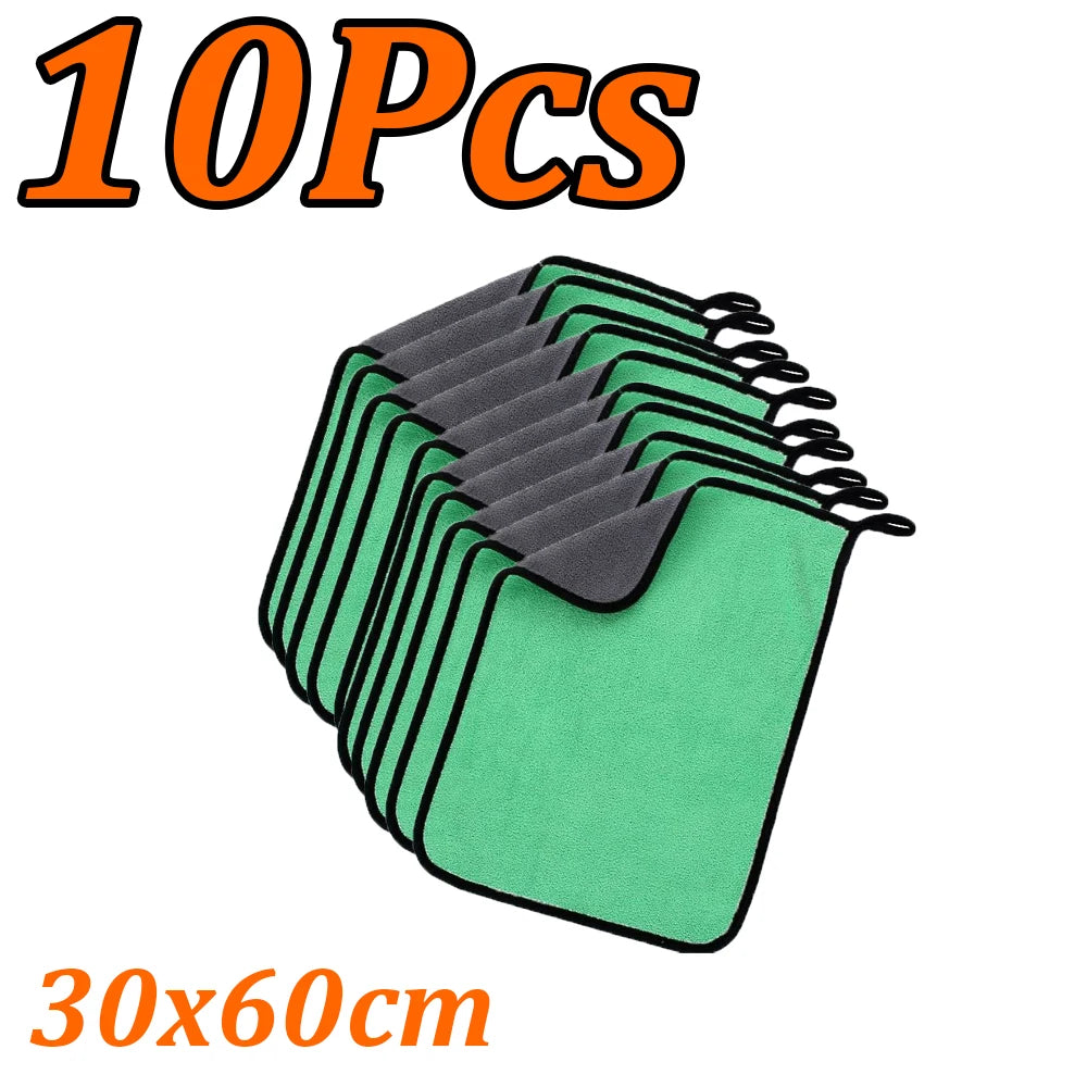 Chiffon Microfibre - GRIS/VERT - Différentes tailles