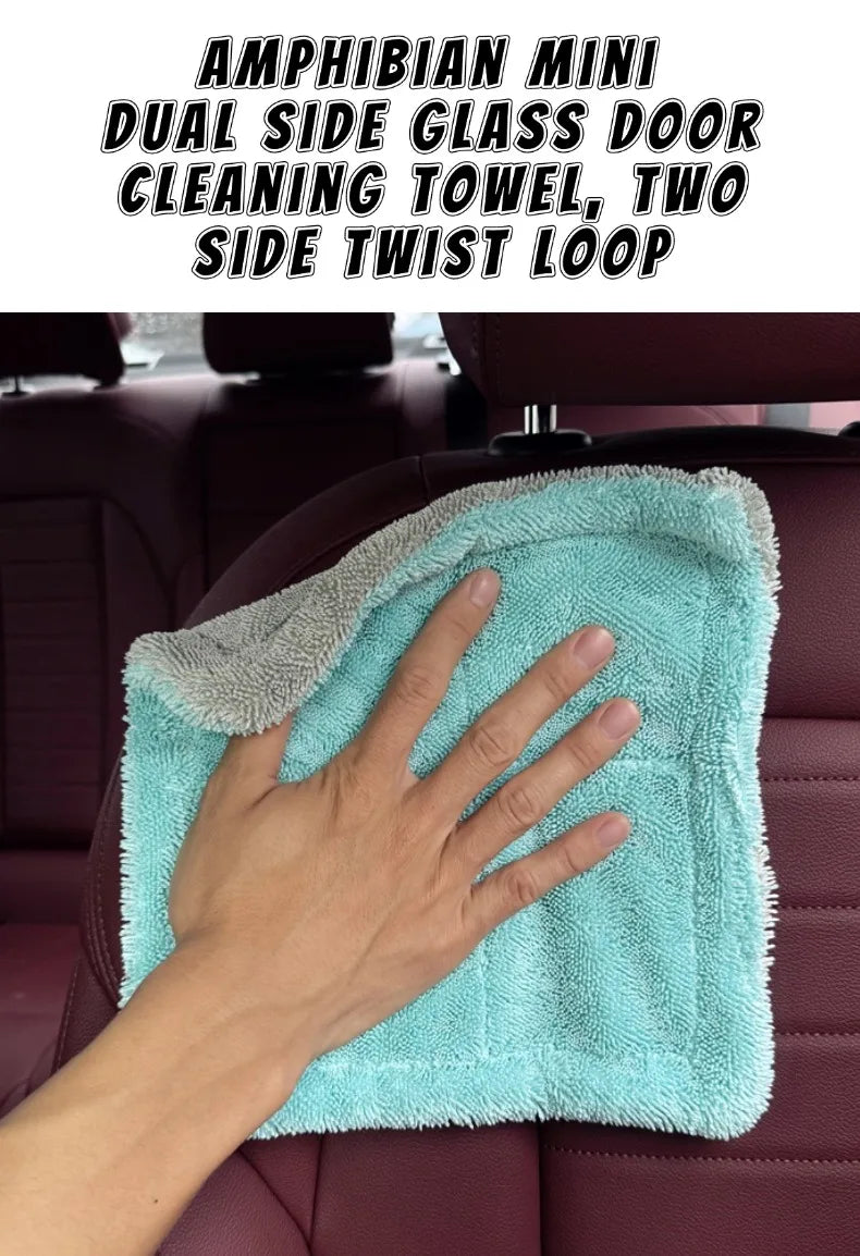 Chiffon Microfibre Detailing Auto - VIOLET/ROUGE/GRIS/BLEU - 25X25CM