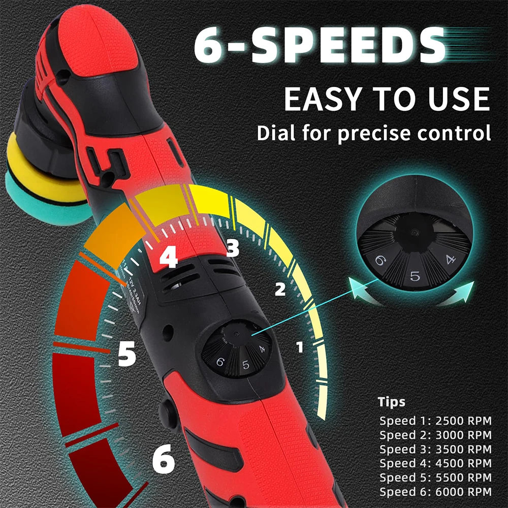 Polisseuse Voiture ROUGE