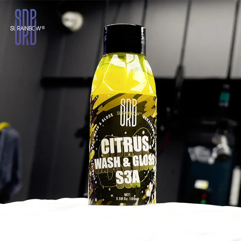 Citrus Wash & Gloss Foaming Car Wash Soap(Works with Foam Cannons/Guns or Bucket Washes)Safe for Cars,Trucks,Motorcycles,RVs