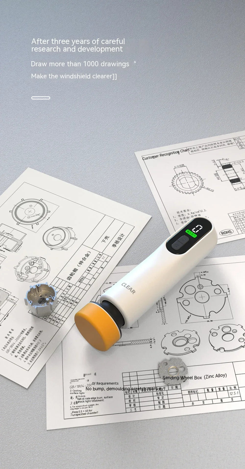 Mini Polisseuse Voiture USB