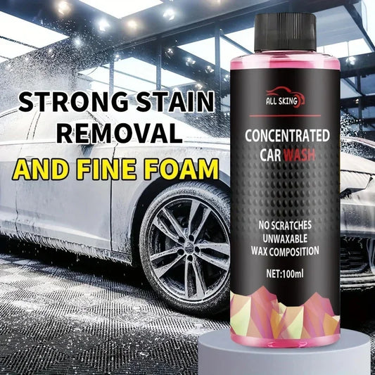 Ultimate Car Wash Foam - Super Concentrated Formula, Car Decontamination, Beauty Polishing Coating, High Concentration Water Wax