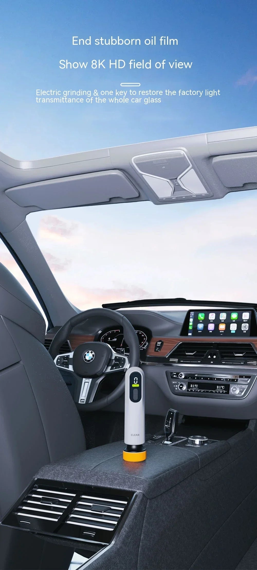 Mini Polisseuse Voiture USB