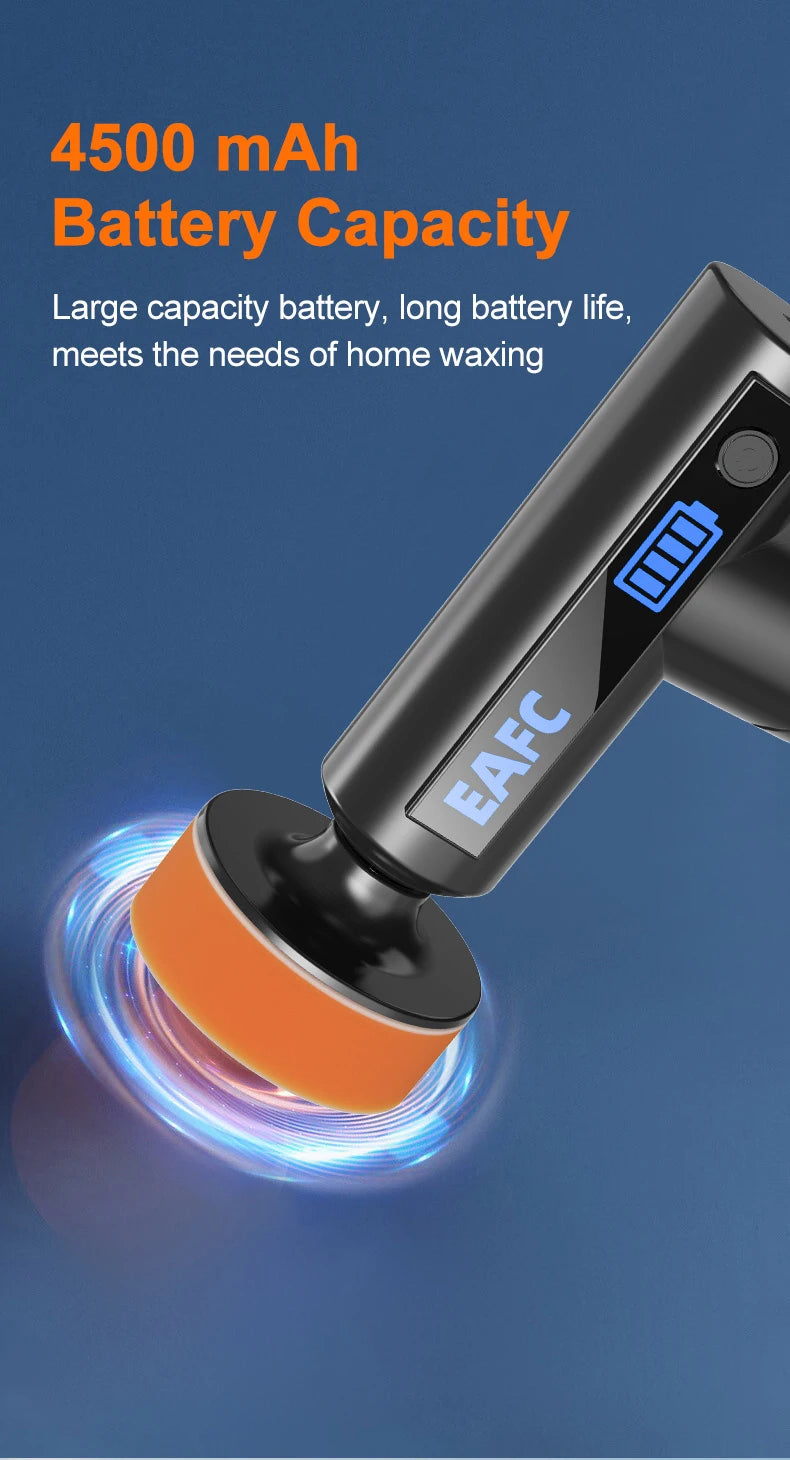 Pistolet Polissage Voiture NOIR