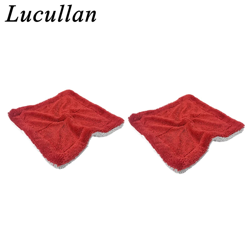 Chiffon Microfibre Detailing Auto - VIOLET/ROUGE/GRIS/BLEU - 25X25CM