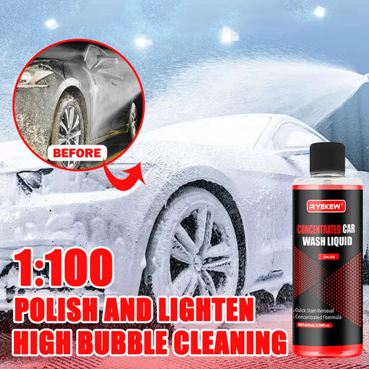 Snow Foam Dense Car Wash Liquid,Foaming Extreme Car Clean,Wax Foaming Car Wash Soap For Car,Trucks,Moto(Works with Foam Cannons)
