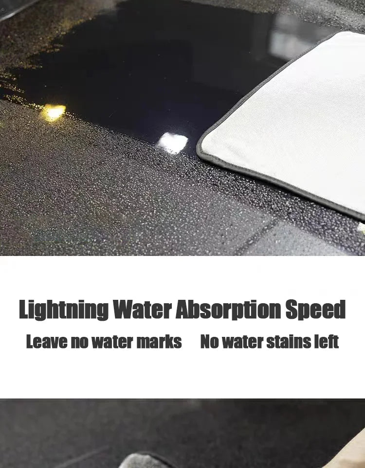 Chiffon Microfibre Detailing auto - GRIS - Différentes tailles