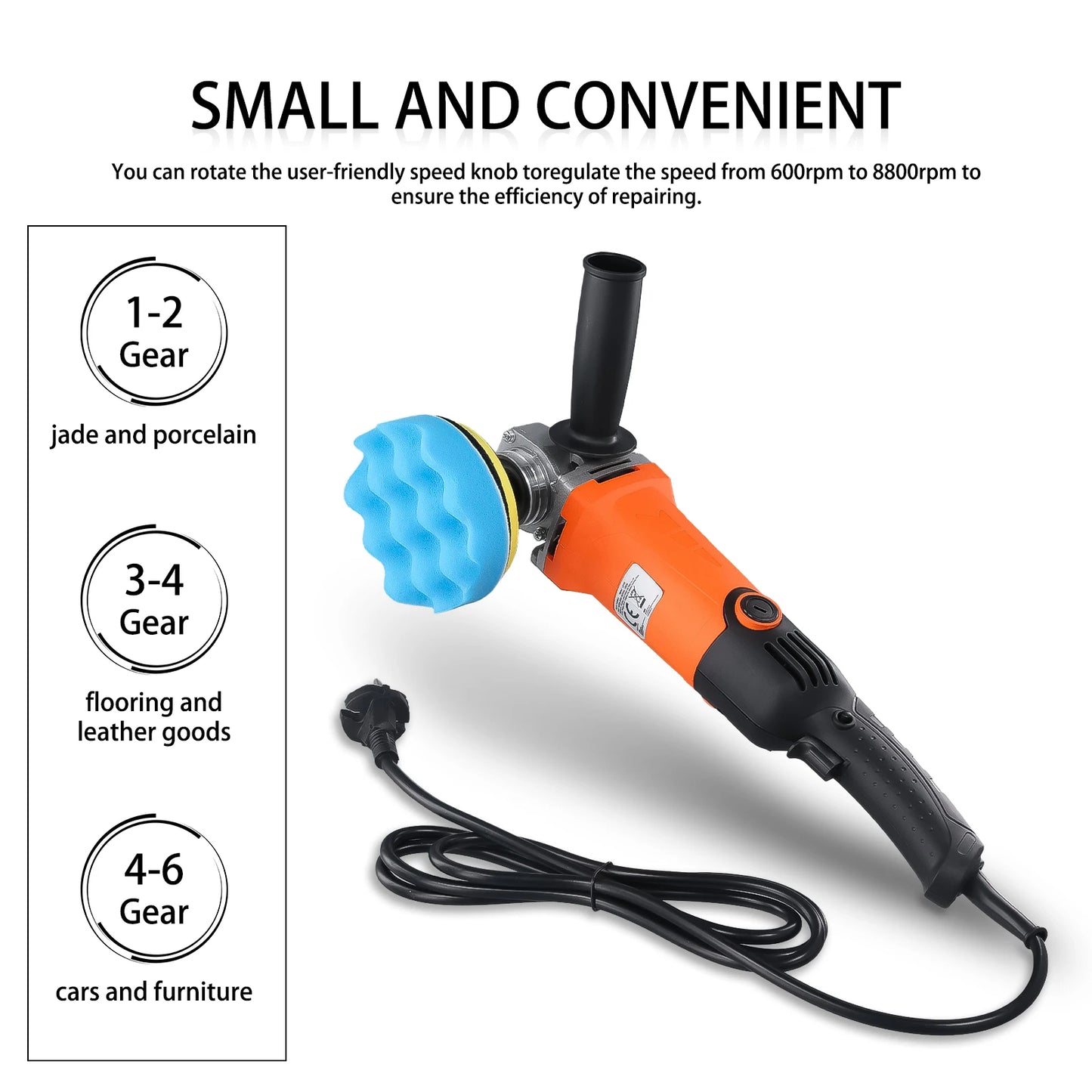 Polisseuse voiture ORANGE