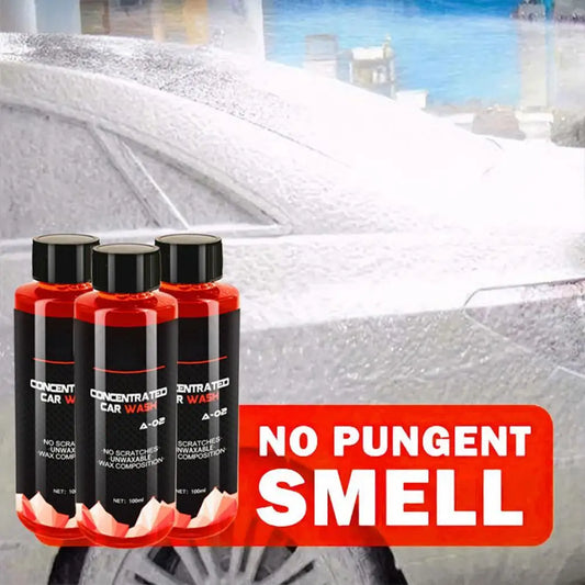 100ml Car Cleaning Foam Large Capacity High Concentration Super Foam Car Wash Liquid Auto Washing Shampoo Foam Car Wash Supplies