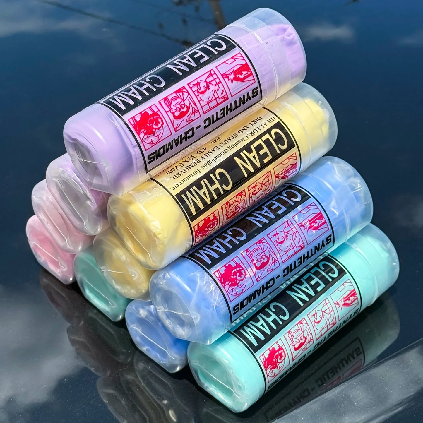 Microfibre - Peau de Chamois - Différentes couleurs