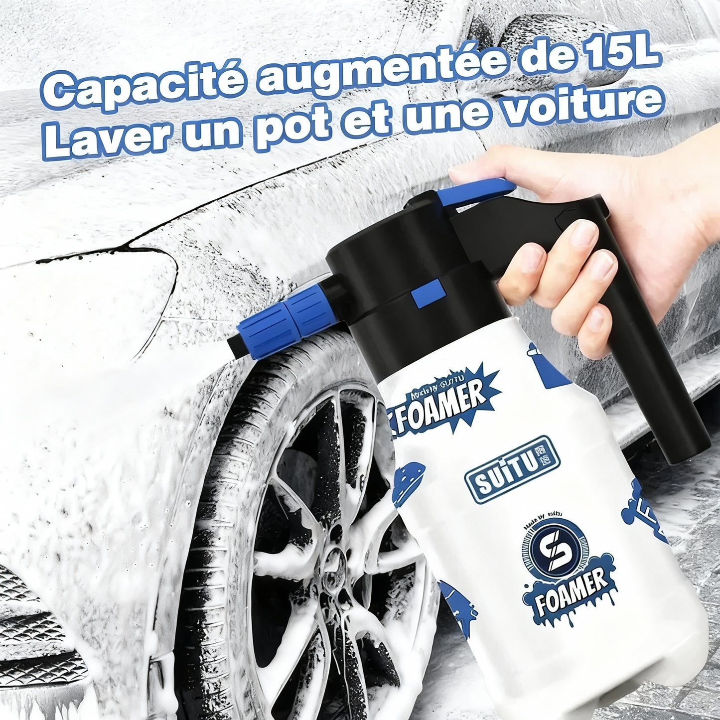 Pulvérisateur Électrique à Mousse WONST – Detailing Auto Maniac Auto Style